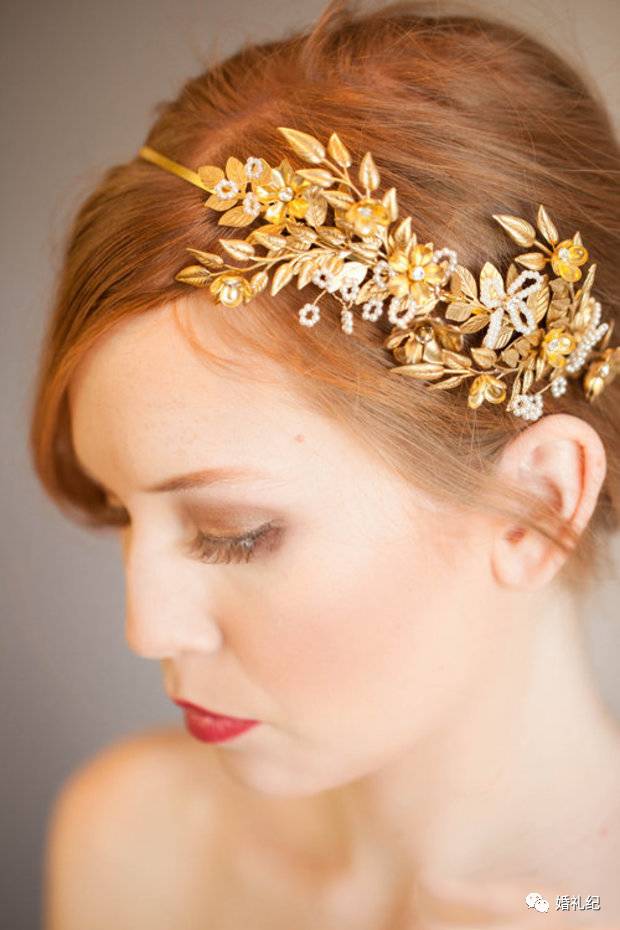 韩式皇冠新娘发箍推荐 (新娘波浪形发箍)