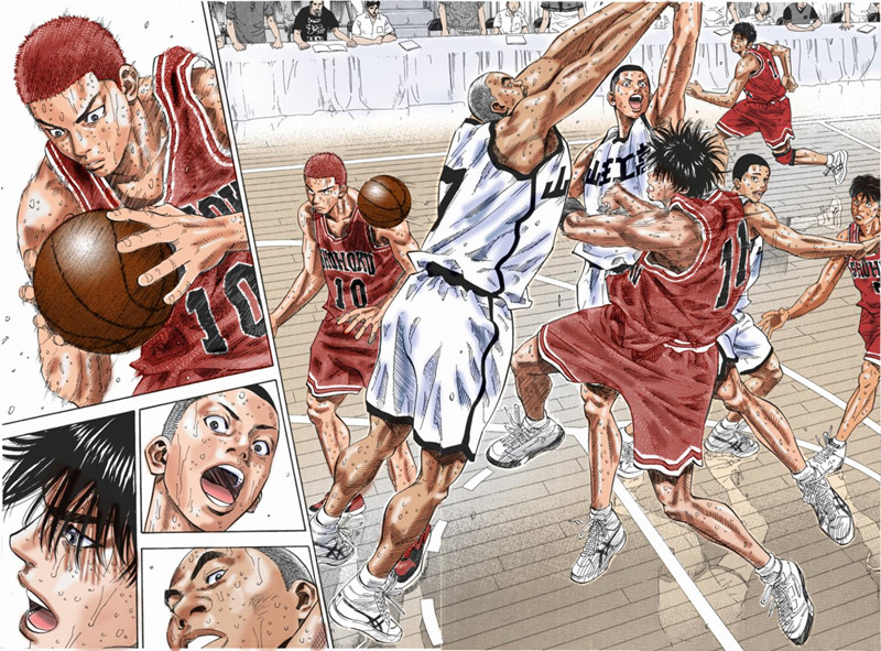 日本销量最高的漫画灌篮高手,灌篮高手十大经典漫画