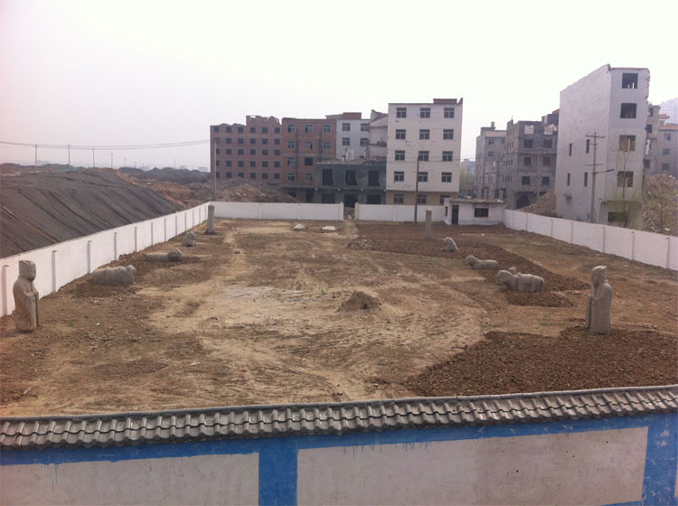 西安城墙明德门,唐长安城明德门与秦岭相对