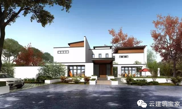 收藏家请甲级设计院回农村建了新中式别墅，巧妙设计改善西晒问题