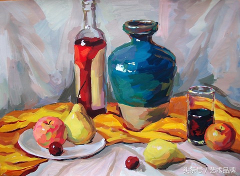 怎样画难度较大水粉画,水粉画10岁