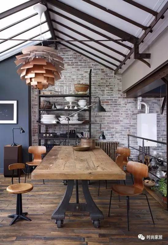 优雅而有魅力工业风,冷淡风复古工业风