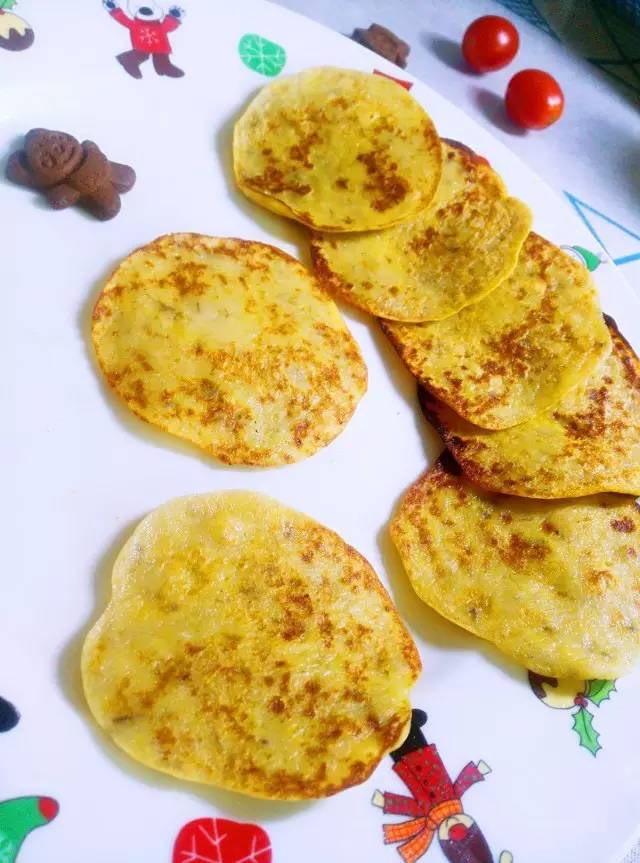 给你一点松软香--（210：香蕉薄饼）