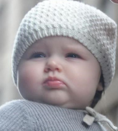 贝克汉姆女儿小七的图片,贝克汉姆女儿小七近照