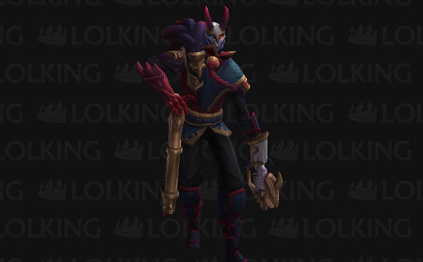 英雄联盟腥红之月皎月原画,腥红之月皎月动态原画