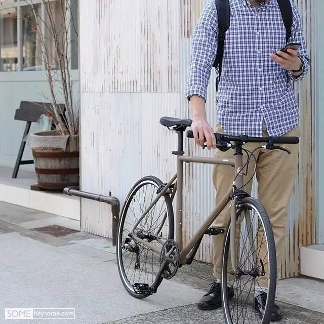 骑自行车很优雅,骑单车就得骑出优雅的感觉