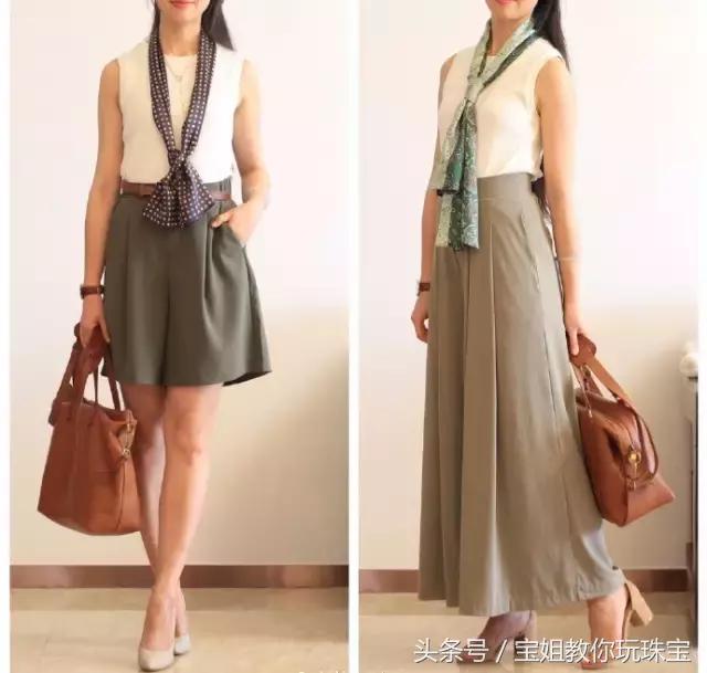 丝巾是温柔到骨子里的,丝巾女人必备