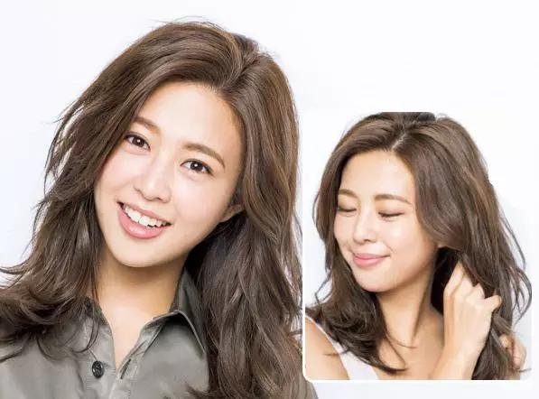 散头发自然好看的卷,头发懒人卷