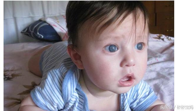 蓝眼睛混血宝宝,家有萌娃的宝贝看过来