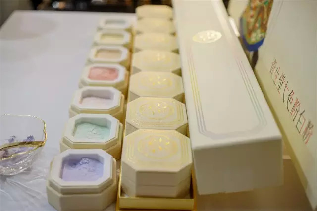 资生堂百周年限定七色蜜粉,资生堂红蜜粉