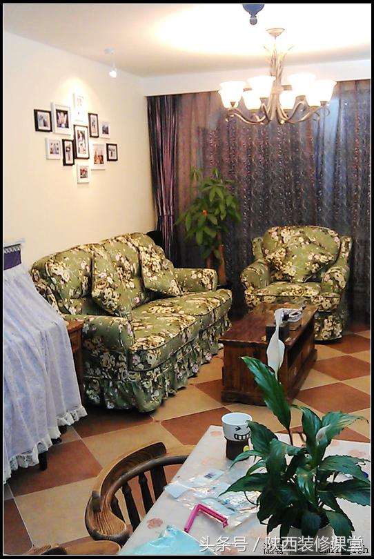 50平米小户型2室一厅美式田园,50平方的院子美式田园风