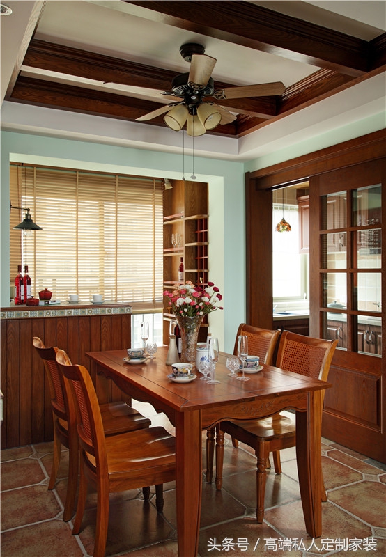 美式装修风格全屋效果图石家庄市,装修设计小户型80平两室石家庄