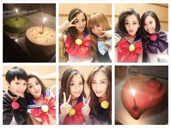 杨颖给杨幂生日祝福,杨颖生日祝福卡点