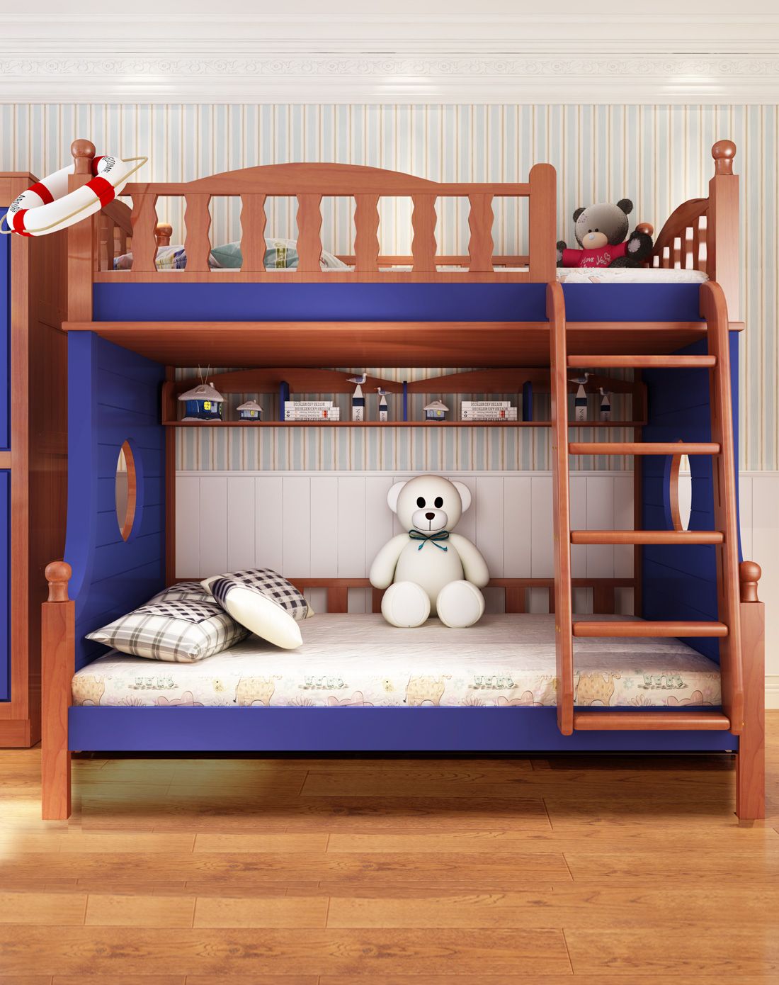 实木高低床安装视频,实木高低床如何选择