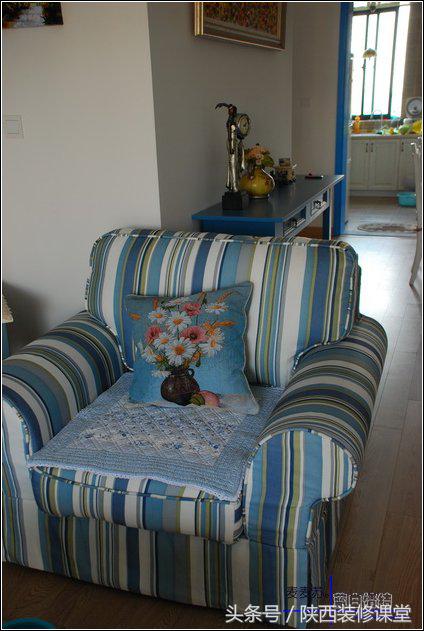 133平4室2厅2卫的四叶草户型装修,133平4室2厅2卫极简奶油风格