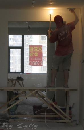 装修日志拼图,装修墙面腻子需要铲除吗