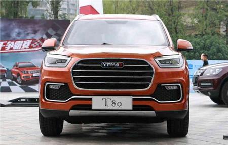 suv车型野马,四川野马汽车t80配置