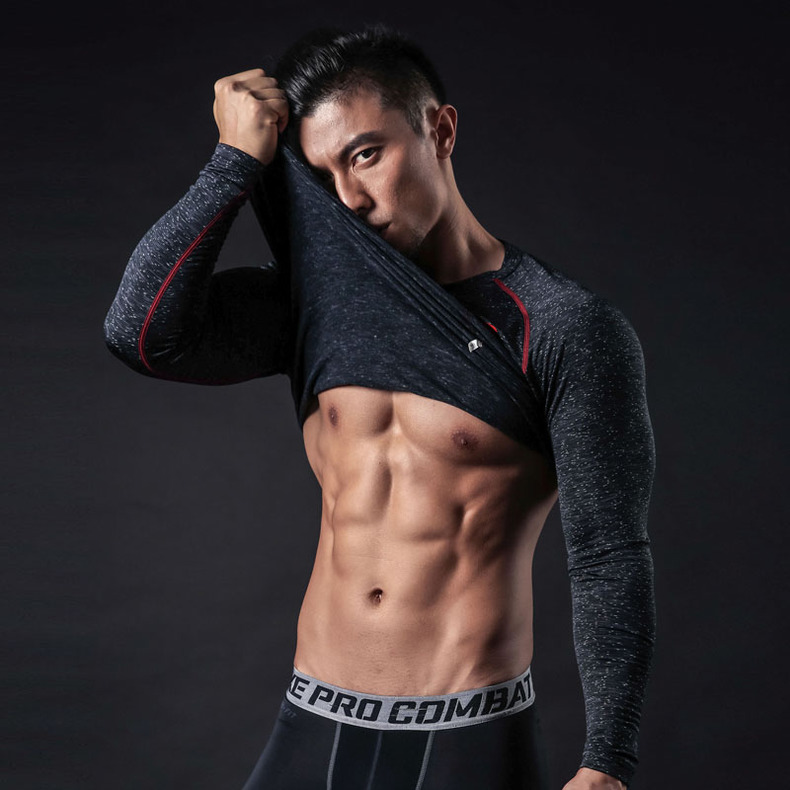 当健身服变成日常装,健身型男衣服