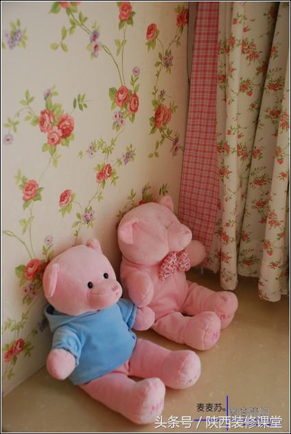 133平4室2厅2卫的四叶草户型装修,133平4室2厅2卫极简奶油风格