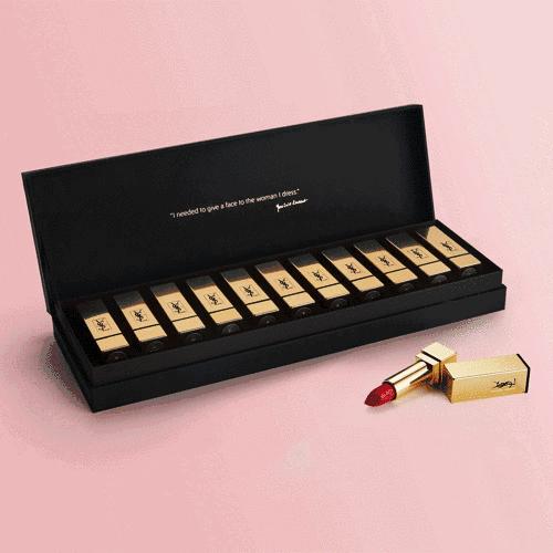 ysl七夕限定礼盒有粉气垫和口红吗 (ysl七夕限定口红礼盒小卡片)