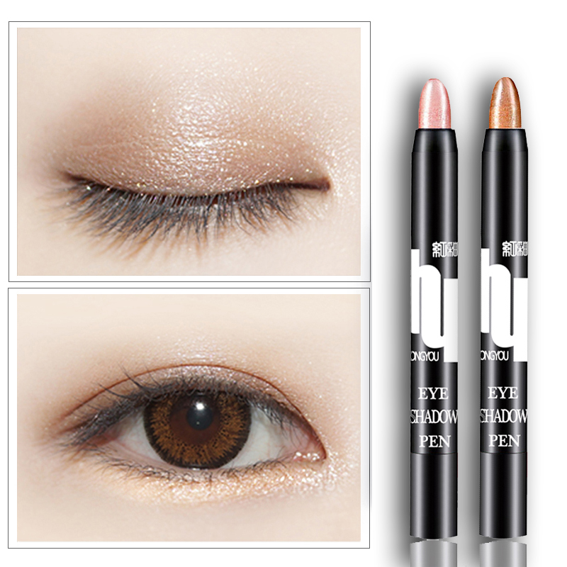 双眼皮大眼睛眼影画法教程,简单的双眼皮画法