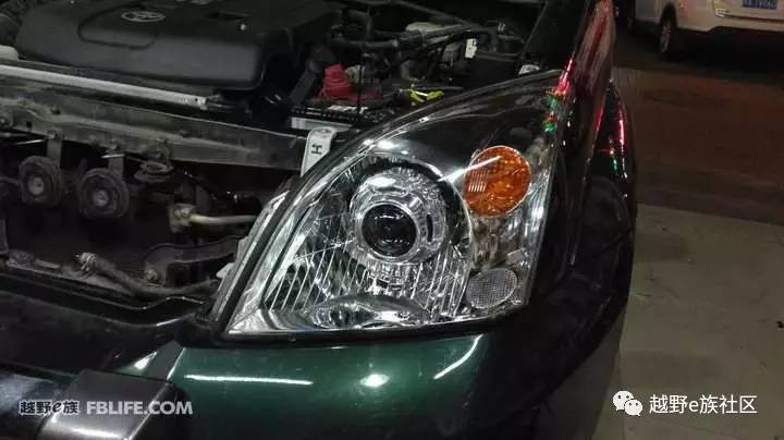 霸道120升级灯光海拉6透镜