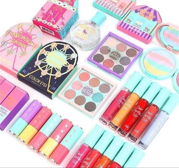 爱丽小屋粉色眼影盘,爱丽小屋提亮眼影