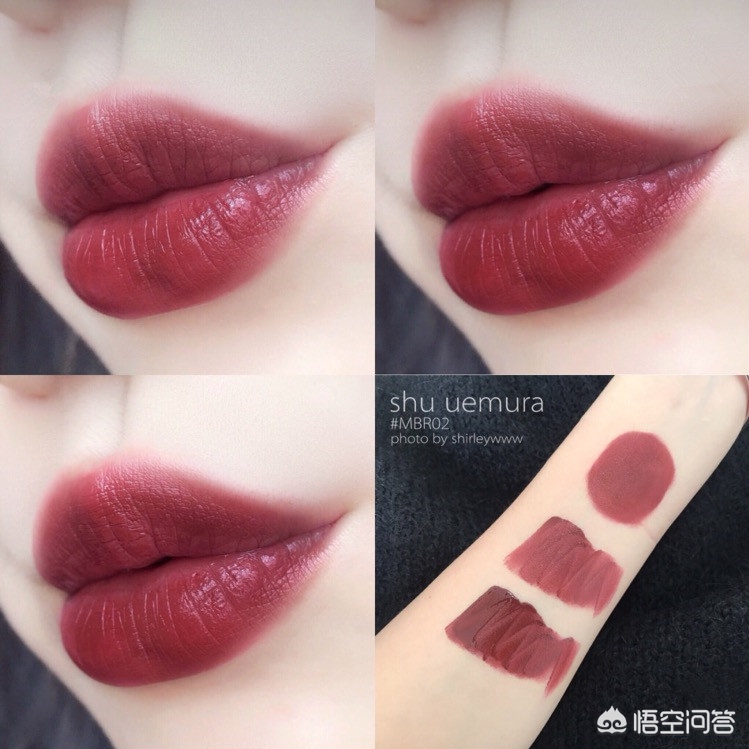 植村秀pk369色口红,植村秀amber784口红试色