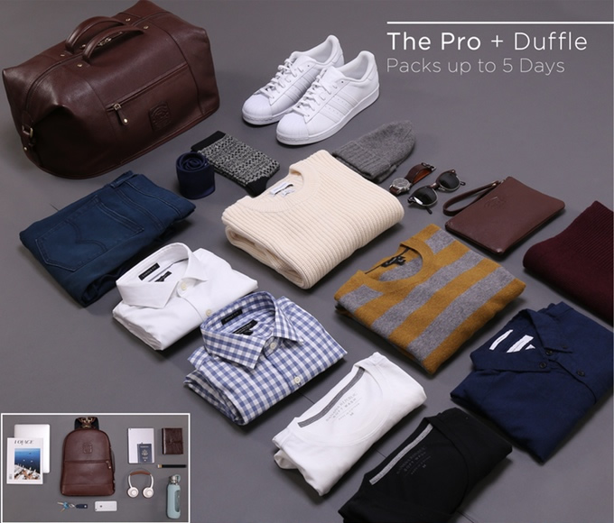 旅行必备背包可折叠,旅行背包超简单