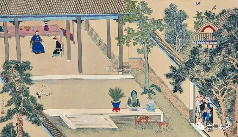 慈禧太后传世书画作品赏析，或为代笔！