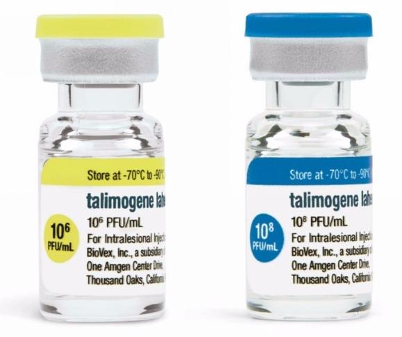 晚期黑色素瘤治疗方法和使用药物：Imlygic