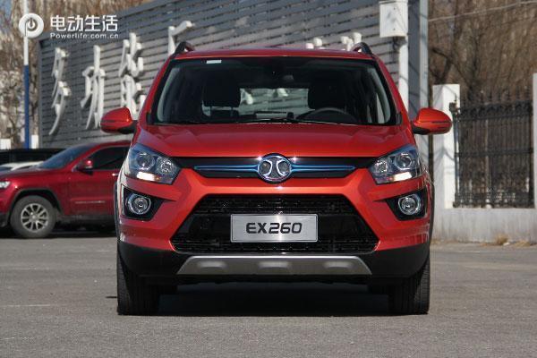 北汽ex260新能源蓝色,北汽新能源ex260区别
