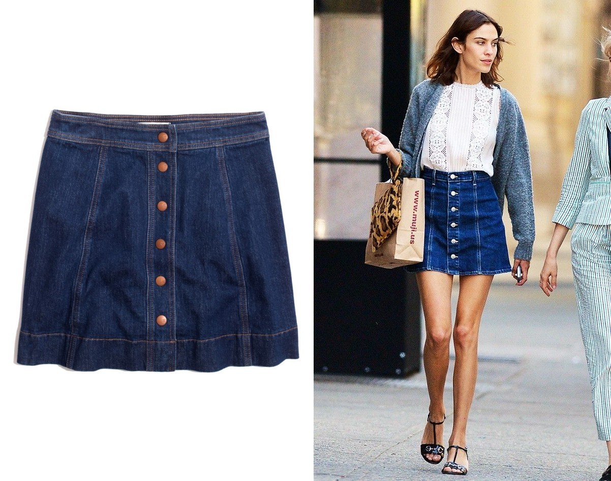 它是能让你远看腿长，近看腰细，侧看腹平~三合一功效的裙子