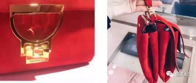 戚薇李承铉同款包包,戚薇黑色婚纱同款