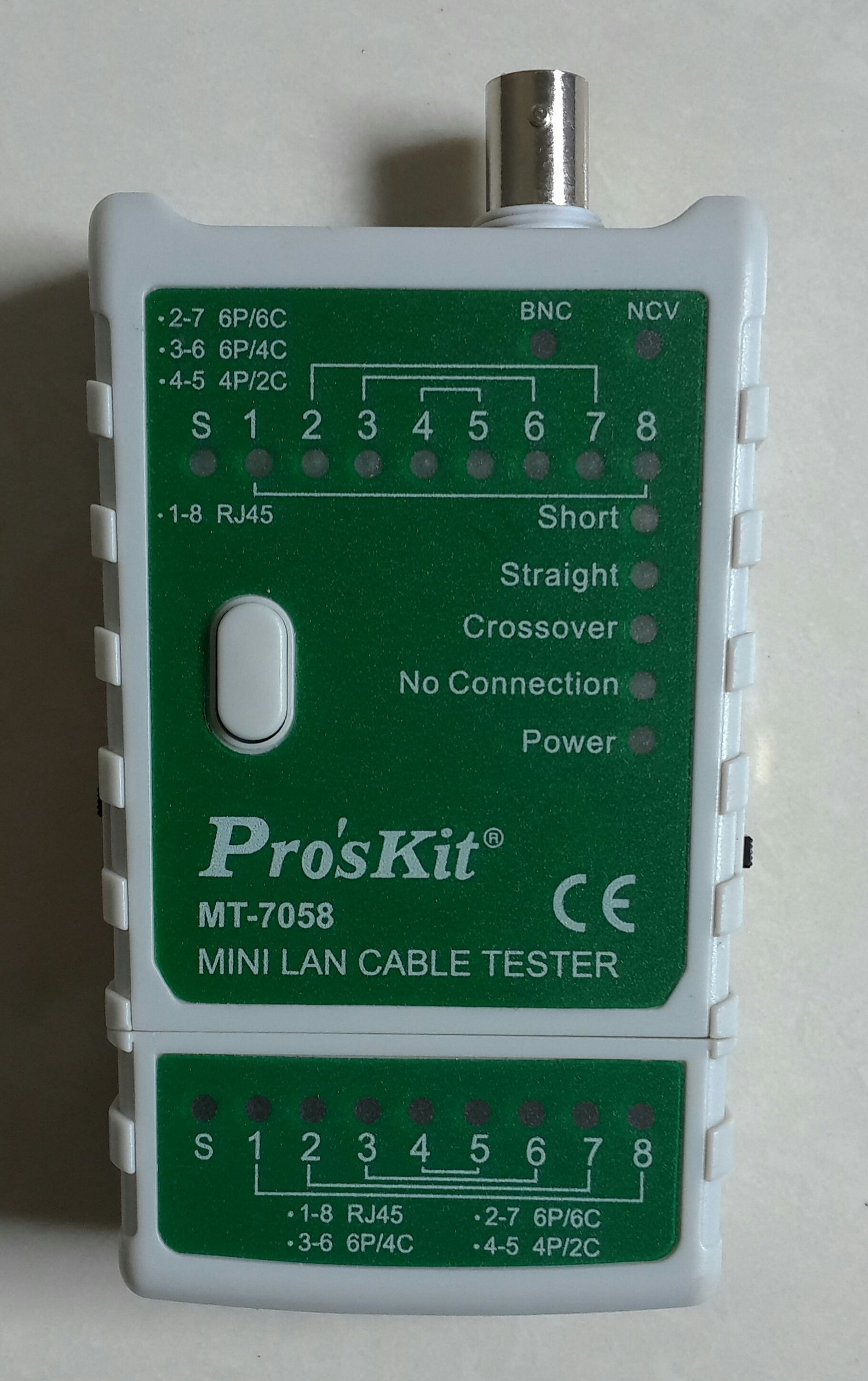 台湾宝工的网线测试仪，看看做工用料如何