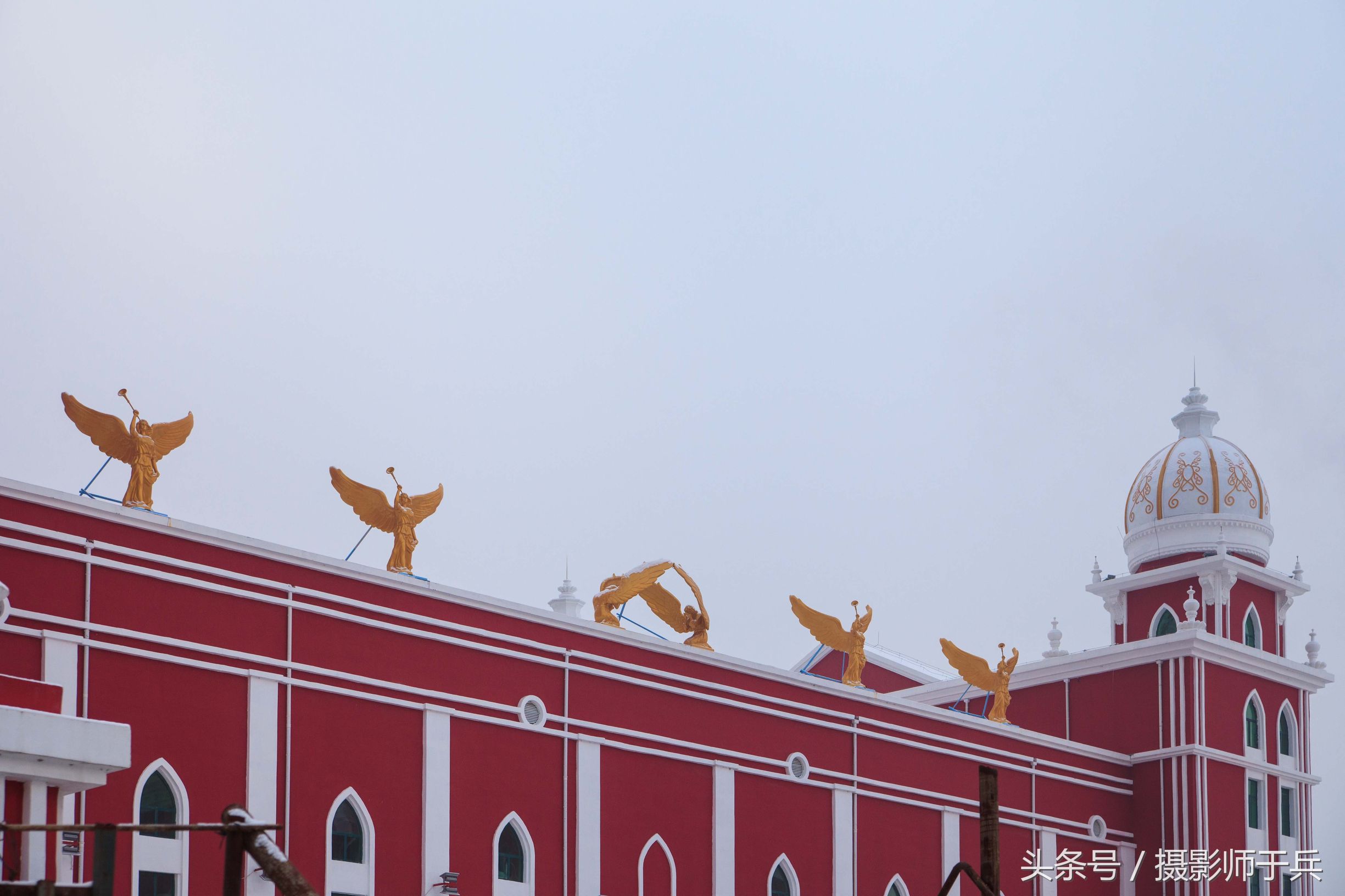 中国最大的基督教堂-大庆磐石大教堂