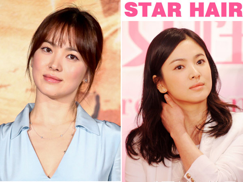 宋慧乔齐肩发空气刘海图片,宋慧乔尹恩惠照片