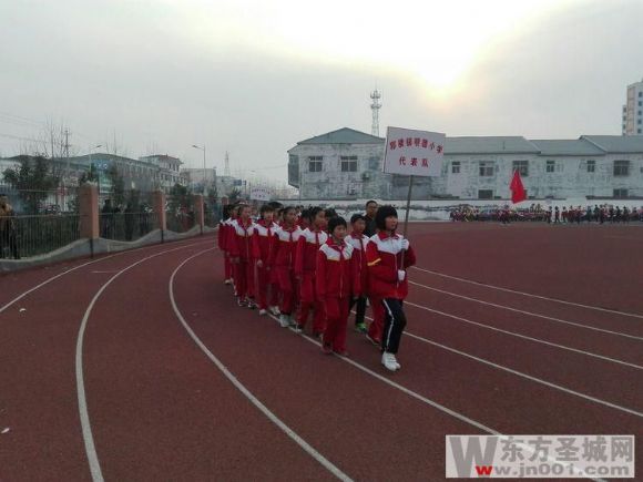 汶上县白石镇明德小学,明德学校激情早读