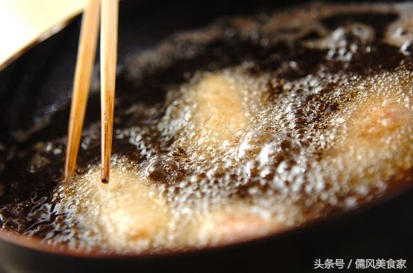 简单的日式炸猪排,日式炸猪排街边小吃