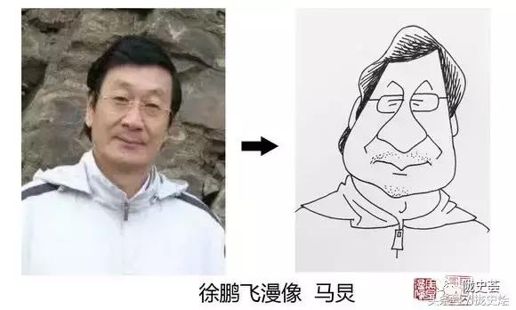 简笔漫像，如何才能惟妙惟肖，著名漫画家马炅，一语道破其中玄妙