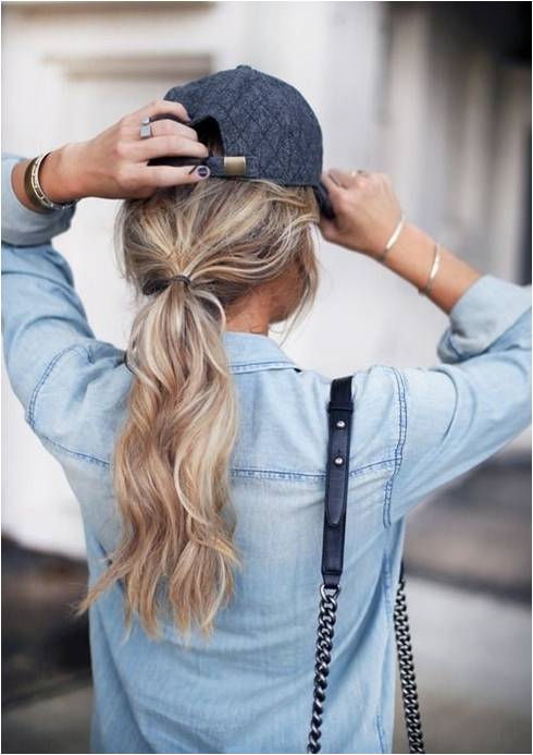 夏天戴棒球帽怎么弄发型,不同棒球帽戴法