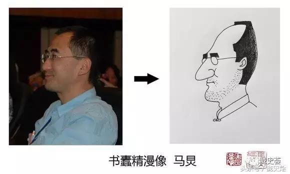 简笔漫像，如何才能惟妙惟肖，著名漫画家马炅，一语道破其中玄妙