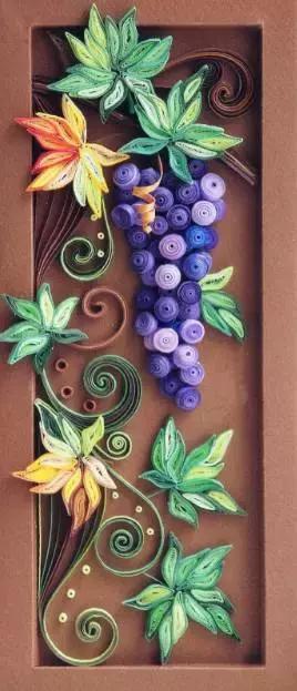 简单立体衍纸纸艺教程,衍纸艺术花朵