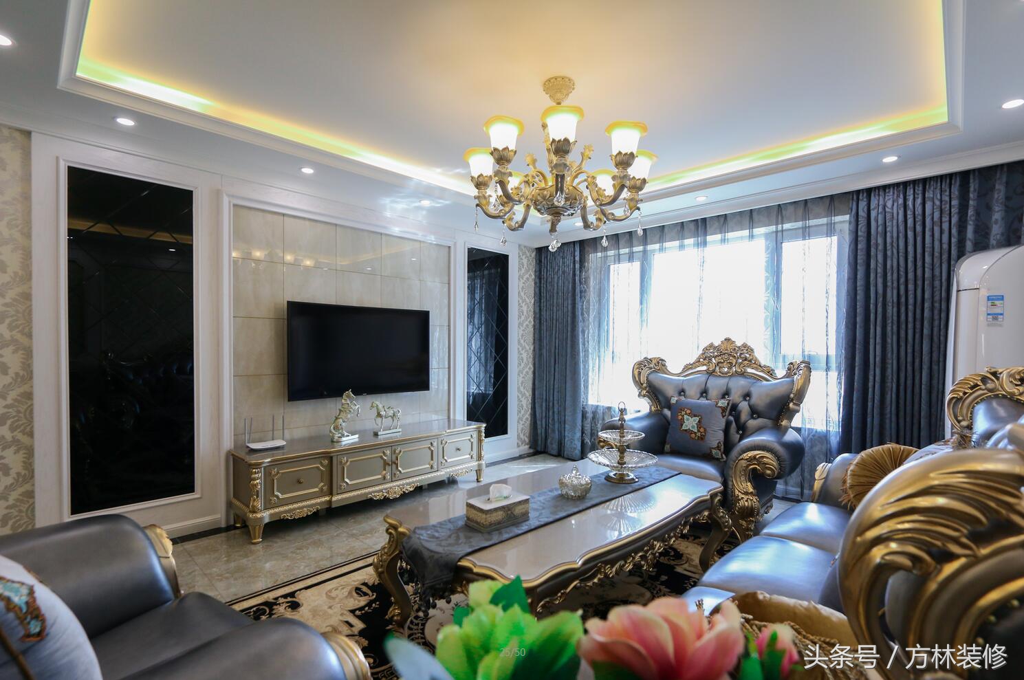 沈阳方林装修样板间效果图,沈阳方林装修改造