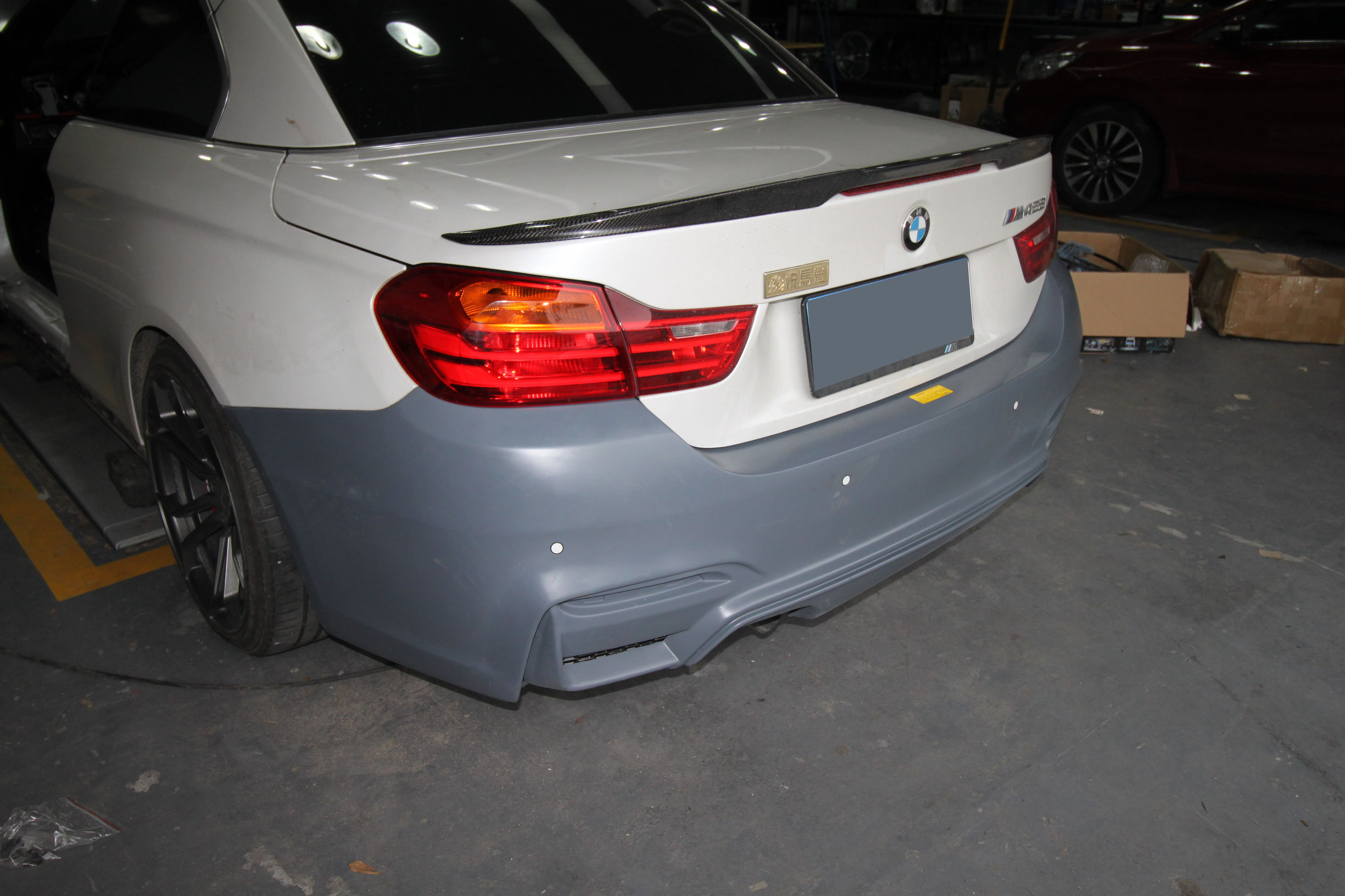 全新宝马4系两门轿跑改装,宝马4系硬顶改装黑武士