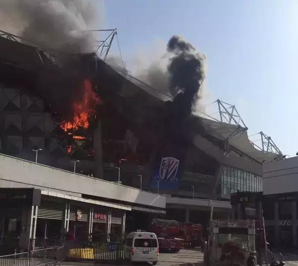 上海虹口体育场火灾,上海虹口体育馆火灾