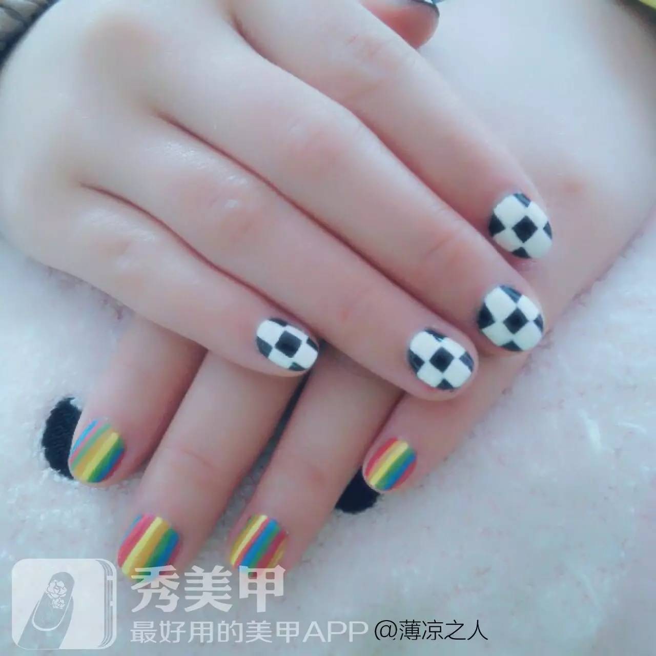 足球美甲主题——为国足欢呼