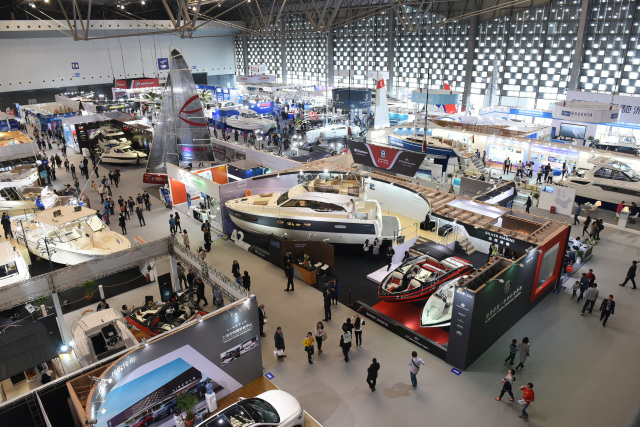 上海国际游艇展早上几点开幕,2023年上海游艇展览会实拍现场