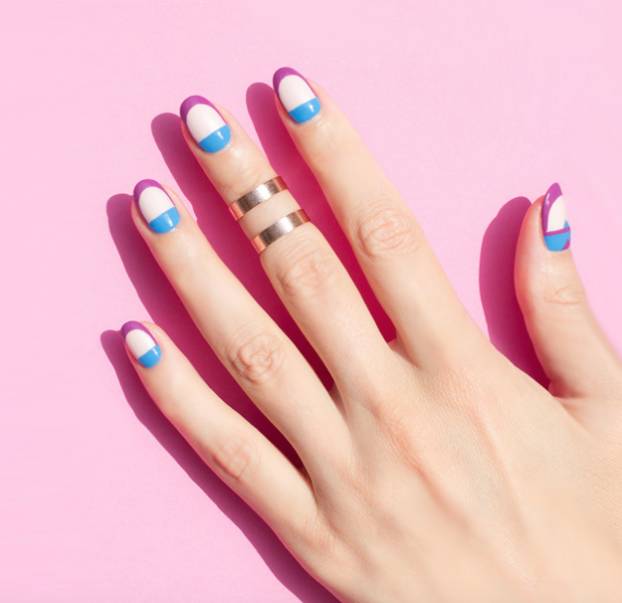 好看又好做的美甲diy教学,美甲小技巧学会在家就能做哦