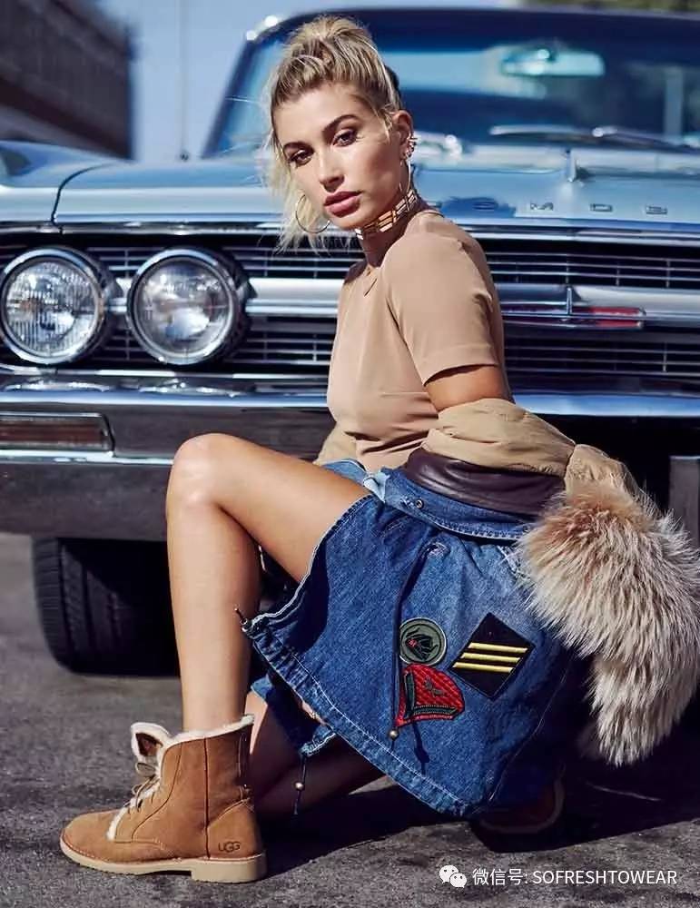 ugg鞋穿搭,ugg变黑色